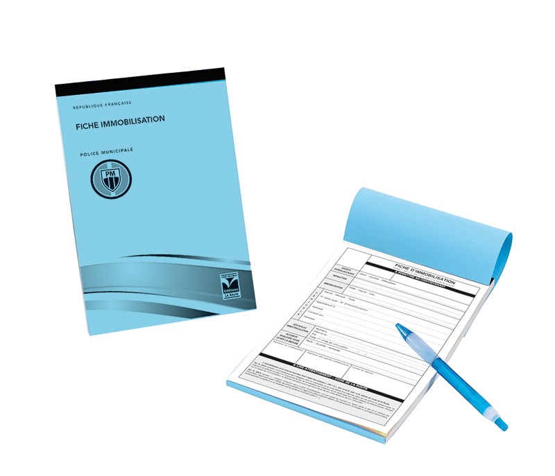 fiche d'immobilisation