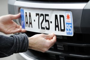personnaliser plaque d'immatriculation